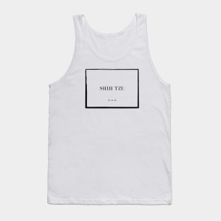 Shih Tzu Mom Tank Top